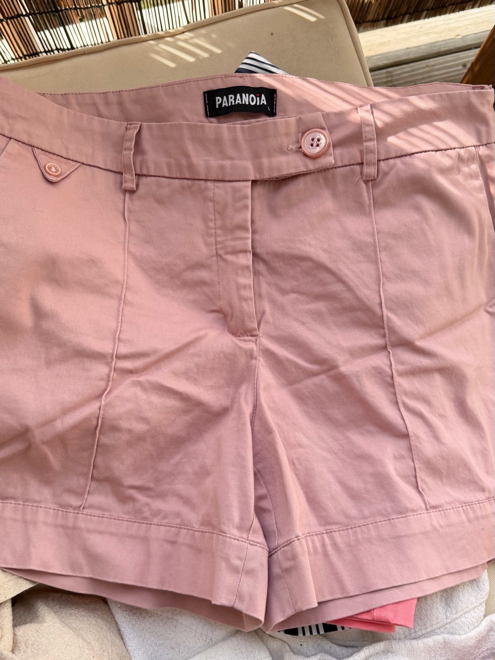 Women's Blush High-Waist Bermuda Shorts